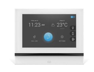 Vidaus atsakymo įrenginys su ekranu/besiliesdamas baltas 91378601WH 2N
