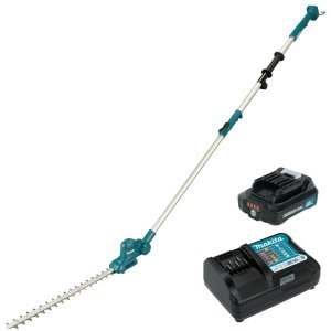 Makita UN460WDWA akumuliatorinės teleskopinės gyvatvorių žirklės, 12V max CXT, 46cm, 1x2Ah